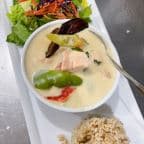 Best 13. Salmon Green Curry (Lunch) in San Pedro, CA